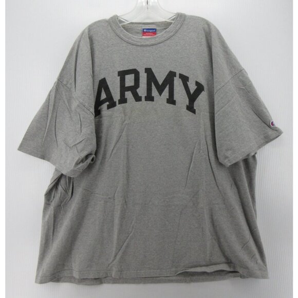 VINTAGE US Army Champion Shirt XXL Y2K Military Graphic T Pullover * - Picture 1 of 15